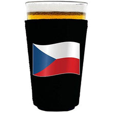 Load image into Gallery viewer, World Countries Flag Neoprene Collapsible Pint Glass Coolie