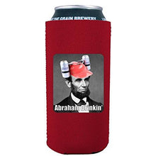 Load image into Gallery viewer, Abraham Drinkin' 16 oz Can Coolie
