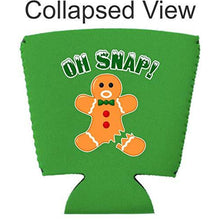 Load image into Gallery viewer, Oh Snap! Gingerbread Man Party Cup Coolie