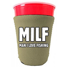 Load image into Gallery viewer, MILF, Man I Love Fishing Cup Coolie