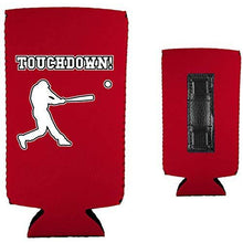 Load image into Gallery viewer, Touchdown Baseball Magnetic Slim Can Coolie