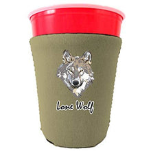 Load image into Gallery viewer, Lone Wolf Party Cup Coolie