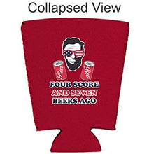 Load image into Gallery viewer, Four Score and Seven Beers Ago Pint Glass Coolie