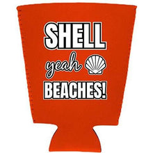 Load image into Gallery viewer, Shell Yeah Beaches Pint Glass Coolie