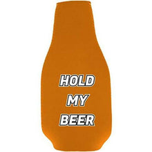 Load image into Gallery viewer, Hold My Beer Bottle Coolie with Opener