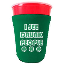 Load image into Gallery viewer, I See Drunk People Party Cup Coolie