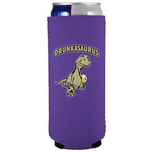 Load image into Gallery viewer, Drunkasaurus Slim 12 oz Can Coolie