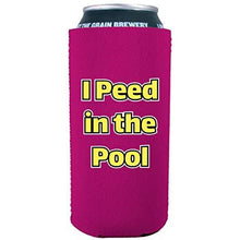 Load image into Gallery viewer, I Peed in the Pool 16 oz. Can Coolie