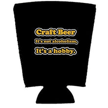 Load image into Gallery viewer, Craft Beer Alcoholism Pint Glass Coolie