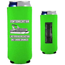 Load image into Gallery viewer, Pontoon Captain Magnetic Slim Can Coolie