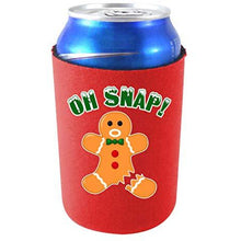 Load image into Gallery viewer, can koozie with oh snap design