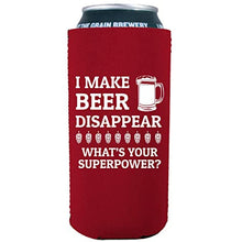 Load image into Gallery viewer, I Make Beer Disappear 16 oz. Can Coolie