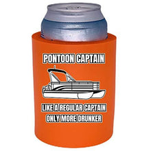 Load image into Gallery viewer, Pontoon Captain Thick Foam "Old School" Can Coolie
