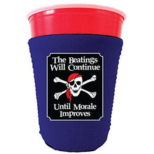 Load image into Gallery viewer, The Beatings Will Continue Party Cup Coolie