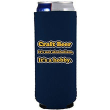 Load image into Gallery viewer, Craft Beer Alcoholism Slim Can Coolie