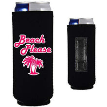 Load image into Gallery viewer, Beach Please Magnetic Slim Can Coolie