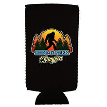 Load image into Gallery viewer, Bigfoot Hide & Seek Champion 12 oz Slim Can Coolie