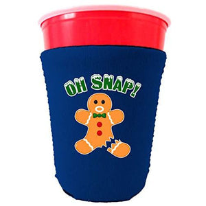 Oh Snap! Gingerbread Man Party Cup Coolie
