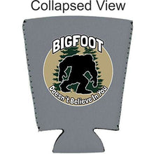 Load image into Gallery viewer, Bigfoot Doesn't Believe In You Pint Glass Coolie