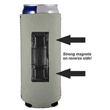 Load image into Gallery viewer, I Quit Drinking For Good, Now I Drink For Evil Magnetic Slim Can Coolie