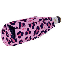 Load image into Gallery viewer, Leopard Print Beer Bottle Coolie