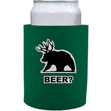 Load image into Gallery viewer, Beer Bear Thick Foam"Old School" Can Coolie