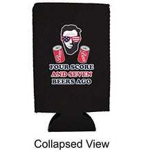 Load image into Gallery viewer, Four Score and Seven Beers Ago 16 oz. Can Coolie
