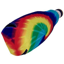 Load image into Gallery viewer, Tie Dye Beer Bottle Coolie