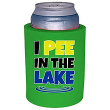 Load image into Gallery viewer, I Pee In The Lake Thick Foam "Old School" Can Coolie