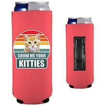 Load image into Gallery viewer, Show Me Your Kitties Magnetic Slim Can Coolie
