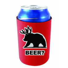 Load image into Gallery viewer, Beer Bear Can Coolie