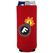Load image into Gallery viewer, F Bomb Slim Can Coolie
