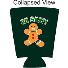 Load image into Gallery viewer, Oh Snap! Gingerbread Man Pint Glass Coolie