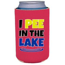 Load image into Gallery viewer, I Pee In The Lake Can Coolie