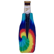 Load image into Gallery viewer, Tie Dye Beer Bottle Coolie