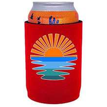 Load image into Gallery viewer, Retro Sunset Full Bottom Can Coolie
