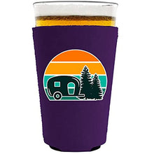 Load image into Gallery viewer, Retro Camper Pint Glass Coolie