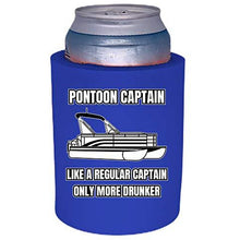 Load image into Gallery viewer, Pontoon Captain Thick Foam "Old School" Can Coolie