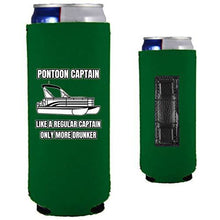 Load image into Gallery viewer, Pontoon Captain Magnetic Slim Can Coolie