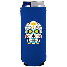 Load image into Gallery viewer, Sugar Skull Slim Can Coolie