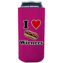 Load image into Gallery viewer, I Love Wieners 16 oz Can Coolie