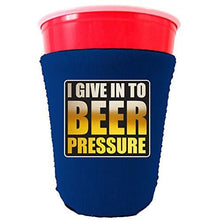 Load image into Gallery viewer, Beer Pressure Party Cup Coolie