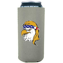 Load image into Gallery viewer, Bald Eagle Mullet 16 oz. Can Coolie
