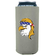 Load image into Gallery viewer, Bald Eagle Mullet 16 oz. Can Coolie