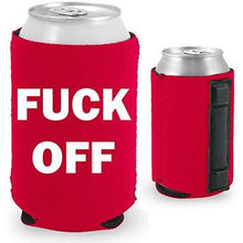 Load image into Gallery viewer, Fuck Off Magnetic Can Coolie