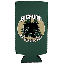 Load image into Gallery viewer, Bigfoot Doesn't Believe In You Slim 12 oz Can Coolie