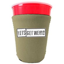 Load image into Gallery viewer, Lets Get Weird Party Cup Coolie