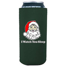 Load image into Gallery viewer, 16 oz can koozie with i watch you sleep design
