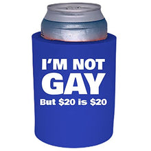 Load image into Gallery viewer, I'm Not Gay Thick Foam Can Coolie