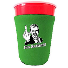 Load image into Gallery viewer, I'm Retired Party Cup Coolie